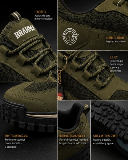 🔥 PROMO - Zapatos Br4hma + Gorra Gratis Últimas Unidades Con 70% OFF Solo Hoy 🎁